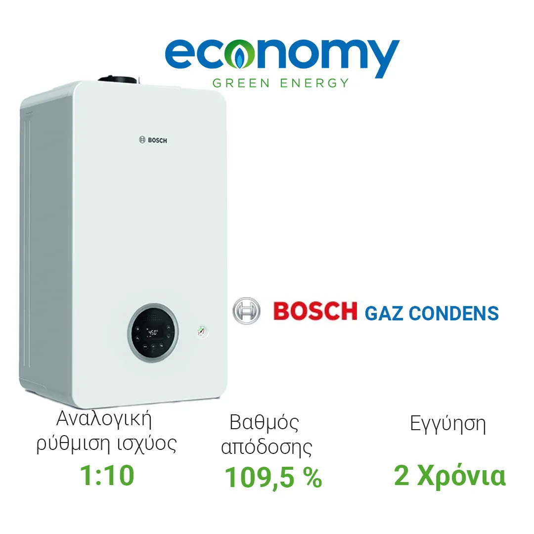 Εγκατάσταση Φυσικού Αερίου Μοντέλο BOSCH Εγκατάσταση Φυσικού Αερίου Μοντέλο BOSCH